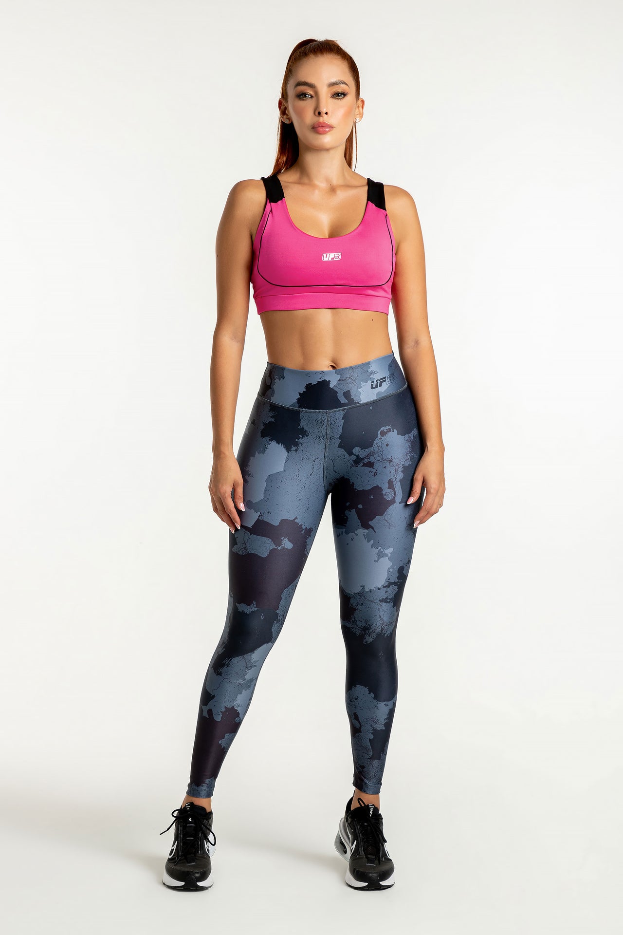 High-Waist Airlift Legging blue