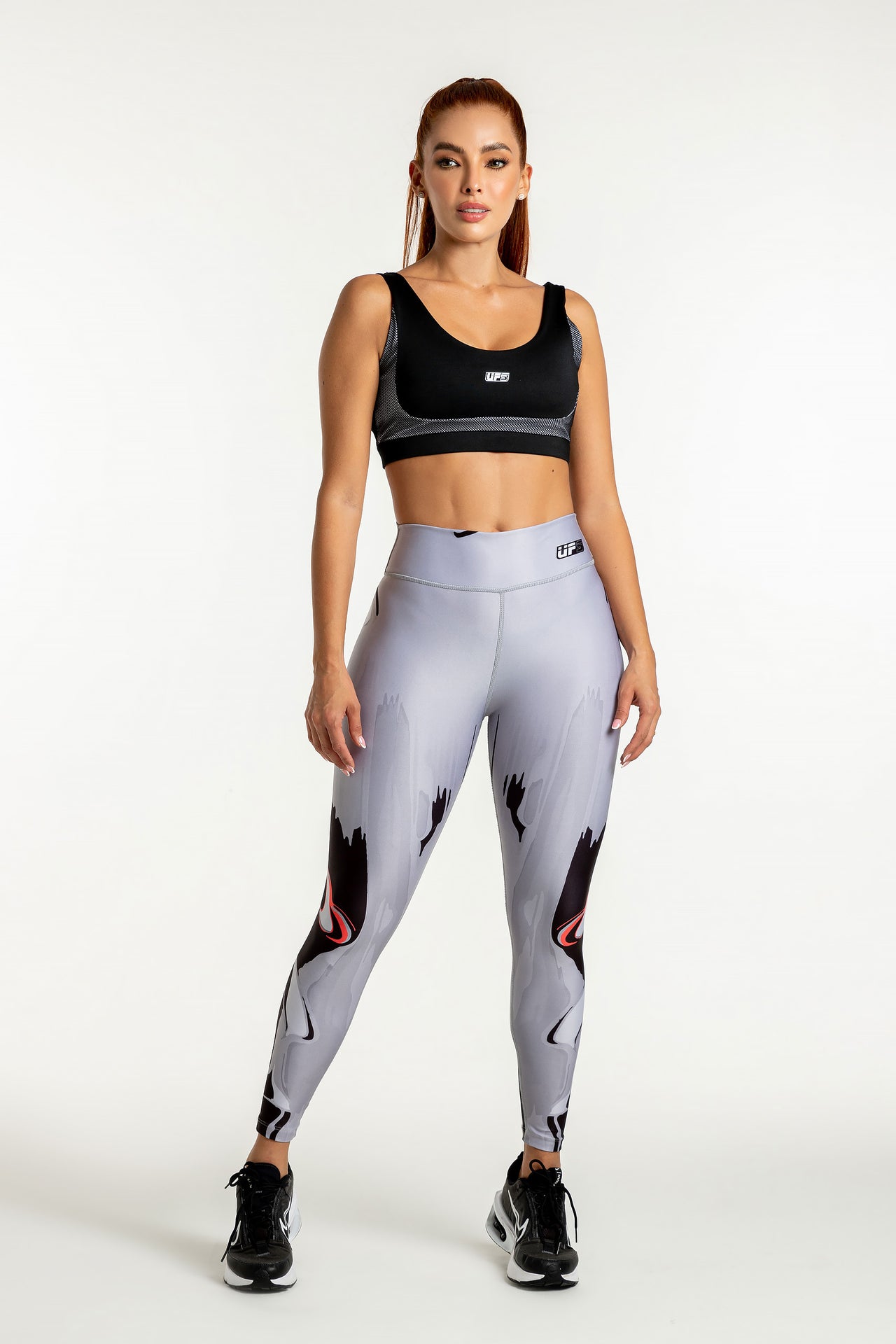 High-Waist Airbrush Legging